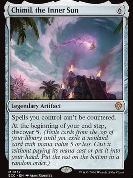 Chimil, the Inner Sun (ECC-137) - Commander: Lorwyn Eclipsed