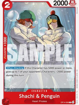 Shachi & Penguin (OP14-006) - The Azure Sea's Seven