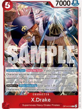 X.Drake (OP14-016) - The Azure Sea's Seven Foil
