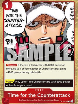 Time for the Counterattack (OP14-018) - The Azure Sea's Seven Foil
