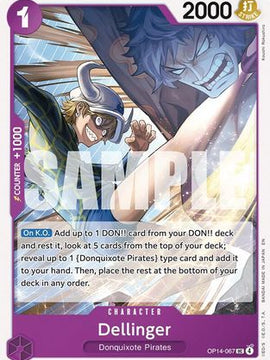 Dellinger (OP14-067) - The Azure Sea's Seven