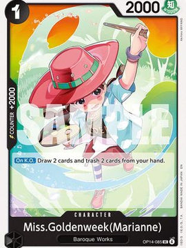 Miss.Goldenweek(Marianne) (OP14-085) - The Azure Sea's Seven