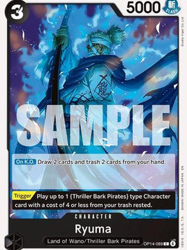 Ryuma (OP14-089) - The Azure Sea's Seven