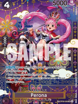 Perona - OP06-093 (SP) (OP06-093) - The Azure Sea's Seven Foil