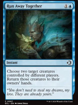 Run Away Together (ECL-067) - Lorwyn Eclipsed Foil