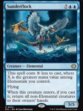 Sunderflock (ECL-074) - Lorwyn Eclipsed