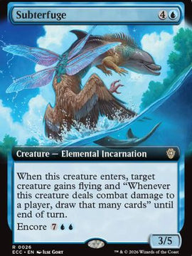 Subterfuge (Extended Art) (ECC-026) - Commander: Lorwyn Eclipsed