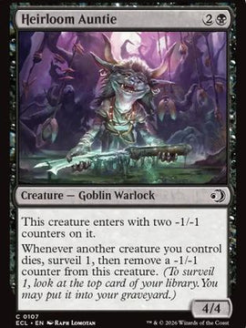 Heirloom Auntie (ECL-107) - Lorwyn Eclipsed Foil