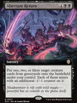 Aberrant Return (Extended Art) (ECC-027) - Commander: Lorwyn Eclipsed