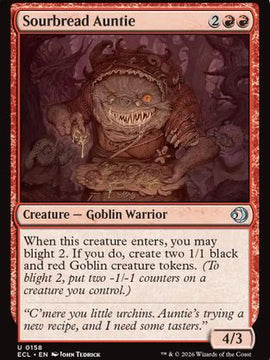 Sourbread Auntie (ECL-158) - Lorwyn Eclipsed Foil