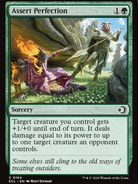 Assert Perfection (ECL-164) - Lorwyn Eclipsed