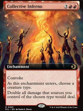 Collective Inferno (Extended Art) (ECL-363) - Lorwyn Eclipsed