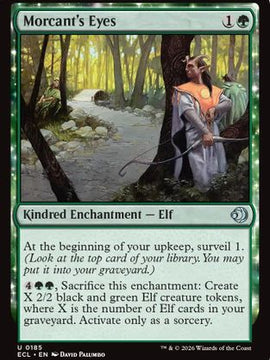 Morcant's Eyes (ECL-185) - Lorwyn Eclipsed Foil