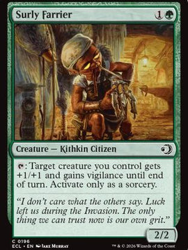 Surly Farrier (ECL-196) - Lorwyn Eclipsed Foil