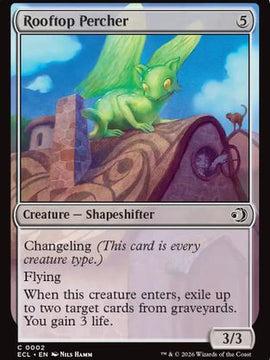 Rooftop Percher (ECL-002) - Lorwyn Eclipsed Foil