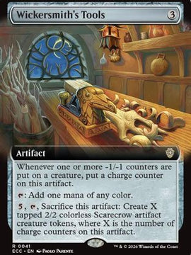 Wickersmith's Tools (Extended Art) (ECC-041) - Commander: Lorwyn Eclipsed