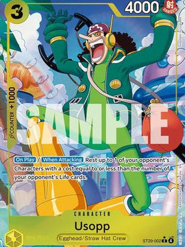 Usopp (Full Art) (ST29-002) - Starter Deck 29: Egghead Foil