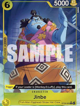 Jinbe (Full Art) (ST29-005) - Starter Deck 29: Egghead Foil