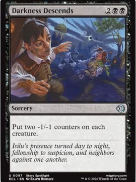 Darkness Descends (ECL-097) - Lorwyn Eclipsed