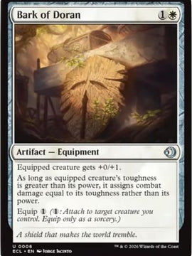 Bark of Doran (ECL-006) - Lorwyn Eclipsed Foil