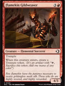 Flamekin Gildweaver (ECL-140) - Lorwyn Eclipsed
