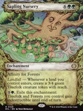 Sapling Nursery (Showcase) (ECL-328) - Lorwyn Eclipsed Foil