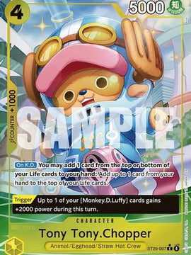 Tony Tony.Chopper (Full Art) (ST29-007) - Starter Deck 29: Egghead Foil