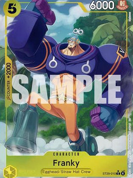 Franky (Full Art) (ST29-010) - Starter Deck 29: Egghead Foil