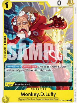 Monkey.D.Luffy (012) (ST29-012) - Starter Deck 29: Egghead
