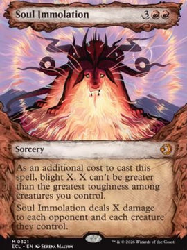 Soul Immolation (Showcase) (ECL-321) - Lorwyn Eclipsed Foil