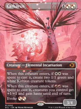Catharsis (Borderless) (ECL-292) - Lorwyn Eclipsed Foil