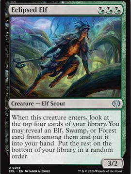 Eclipsed Elf (ECL-218) - Lorwyn Eclipsed