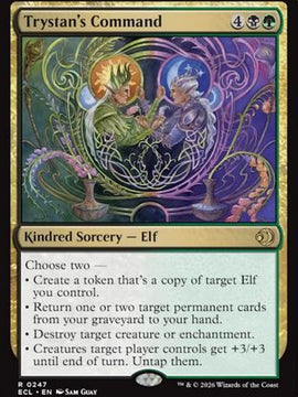 Trystan's Command (ECL-247) - Lorwyn Eclipsed Foil