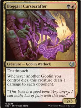 Boggart Cursecrafter (ECL-206) - Lorwyn Eclipsed