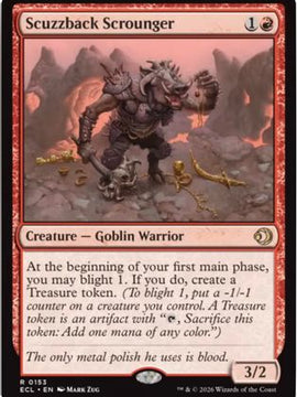Scuzzback Scrounger (ECL-153) - Lorwyn Eclipsed Foil