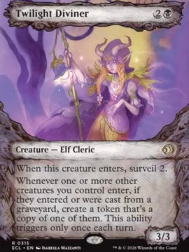 Twilight Diviner (Showcase) (ECL-315) - Lorwyn Eclipsed