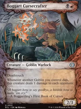 Boggart Cursecrafter (Showcase) (ECL-331) - Lorwyn Eclipsed