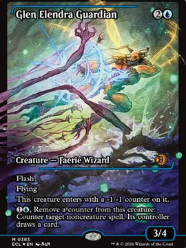 Glen Elendra Guardian (0383) (Showcase) (ECL-383) - Lorwyn Eclipsed Foil