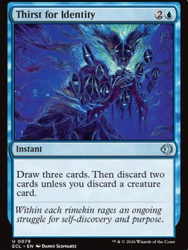 Thirst for Identity (ECL-079) - Lorwyn Eclipsed Foil