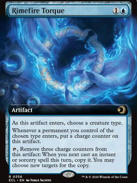 Rimefire Torque (Extended Art) (ECL-358) - Lorwyn Eclipsed Foil