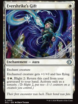 Evershrike's Gift (ECL-015) - Lorwyn Eclipsed
