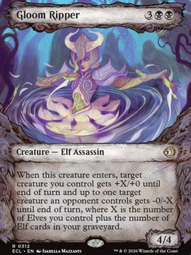Gloom Ripper (Showcase) (ECL-312) - Lorwyn Eclipsed