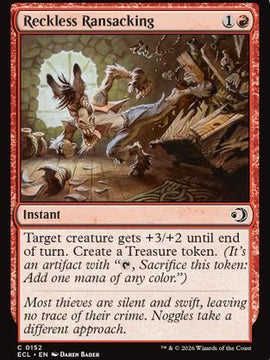 Reckless Ransacking (ECL-152) - Lorwyn Eclipsed Foil