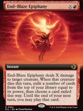 End-Blaze Epiphany (Extended Art) (ECL-364) - Lorwyn Eclipsed