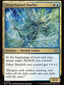 Deepchannel Duelist (ECL-213) - Lorwyn Eclipsed