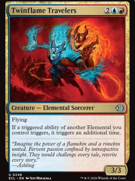 Twinflame Travelers (ECL-248) - Lorwyn Eclipsed Foil