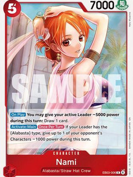 Nami (006) (EB03-006) - Extra Booster: One Piece Heroines Edition Foil