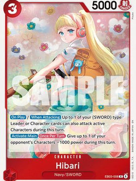 Hibari (EB03-008) - Extra Booster: One Piece Heroines Edition Foil