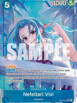 Nefeltari Vivi (024) (Alternate Art) (EB03-024) - Extra Booster: One Piece Heroines Edition Foil