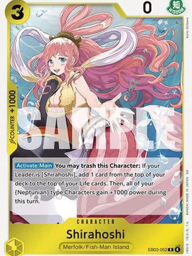 Shirahoshi (EB03-052) - Extra Booster: One Piece Heroines Edition Foil